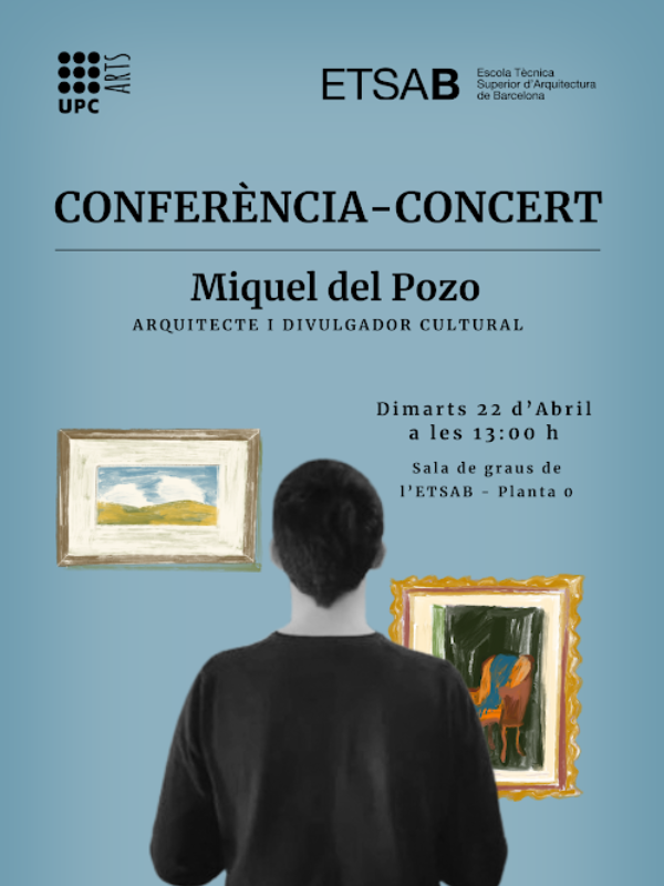 Conferència-Concert Miguel del Pozo, arquitecte i divulgador cultural