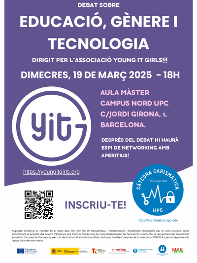 Debat sobre educació, gènere i tecnologia