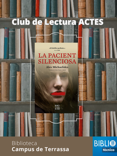 Club de Lectura: "La pacient silenciosa", d'Alex Michaelides