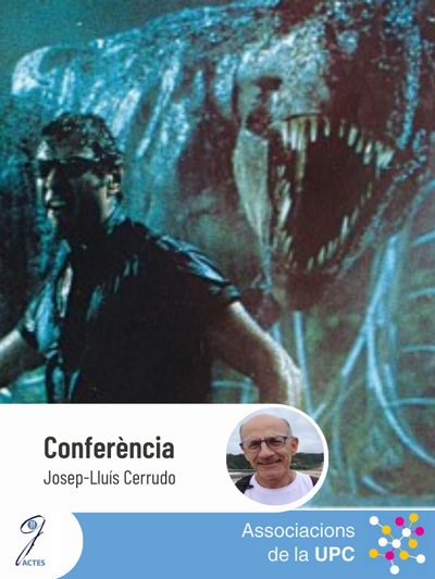 Conferència 'Dinosaures de pel·lícula: una aproximació al món dels dinos a través del cinema', a càrrec de Josep-Lluís Cerrudo.