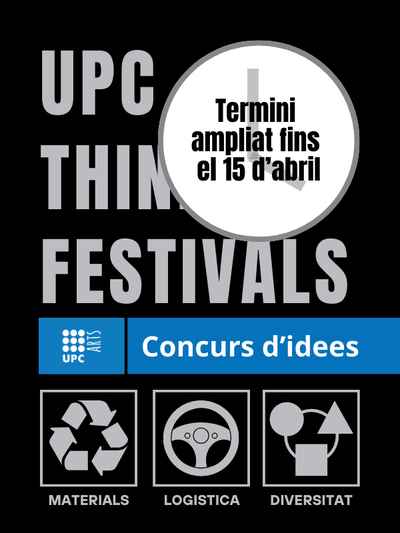 Concurs d’idees. UPC Thinking Festivals