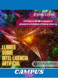 Exposició de llibres i recursos sobre Intel·ligència artificial