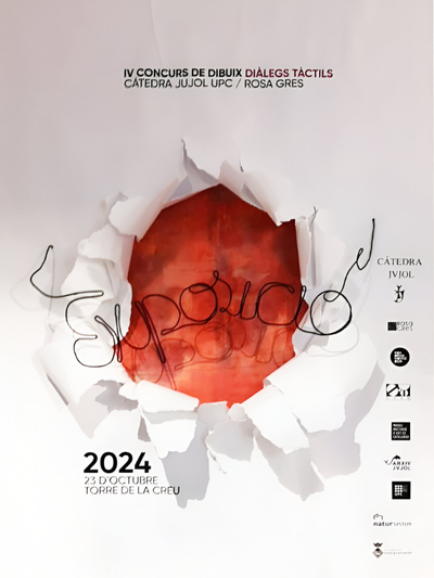 Exposició IV edició del concurs de dibuix "Diàlegs tàctils", Càtedra Jujol