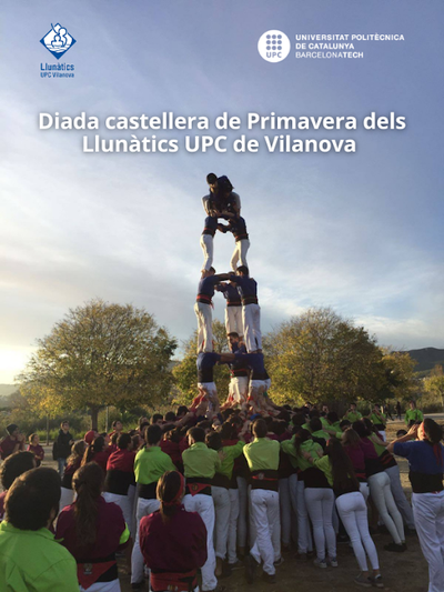 Diada castellera de Primavera dels Llunàtics UPC Vilanova