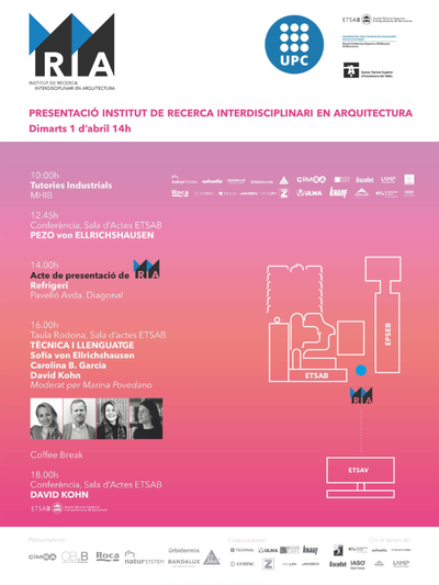 Presentació de l'Institut de Recerca Interdisciplinar d'Arquitectura (IRIA)