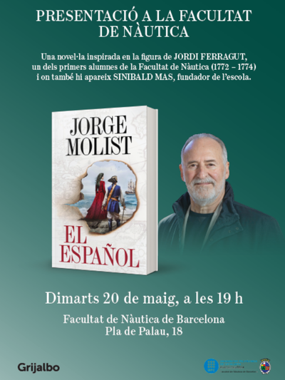 Presentació del llibre "El Español "de l'escriptor de novel·la històrica Jordi Molist