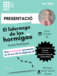 Presentació del llibre "El liderazgo de las hormigas" de Áurea Rodríguez