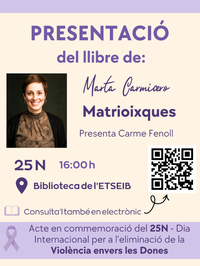 Presentació del llibre Matrioixques de Marta Carnicero