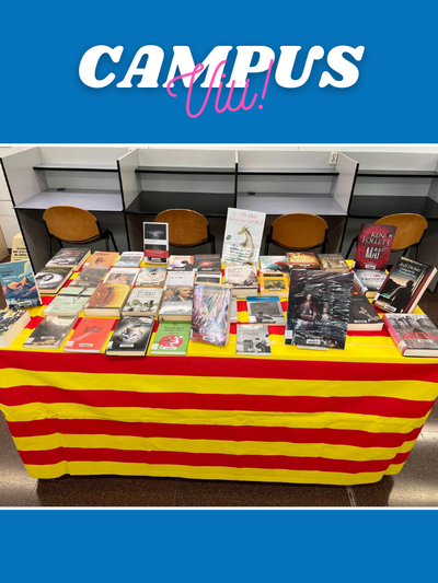 Sant Jordi a la Biblioteca de la FME