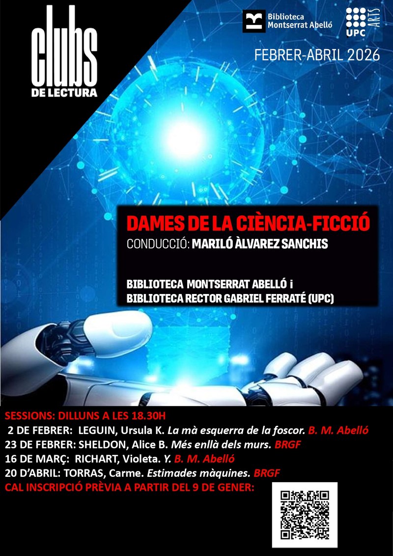 Club de lectura: Dames de la ciència ficció.