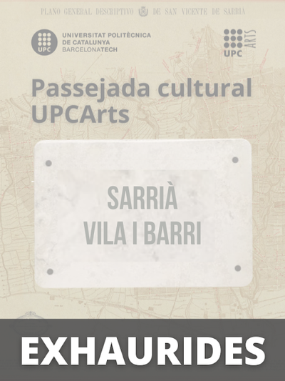 Passejada cultural "Sarrià. Vila i barri", a càrrec d'Alba Casaramona.
