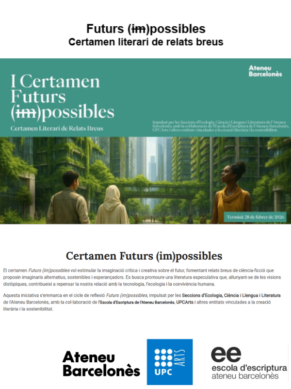Certamen Futurs (im)possibles