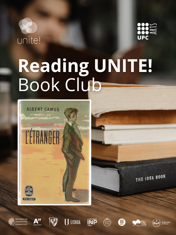 Reading UNITE! Book Club. L'Étranger, d'Albert Camus.