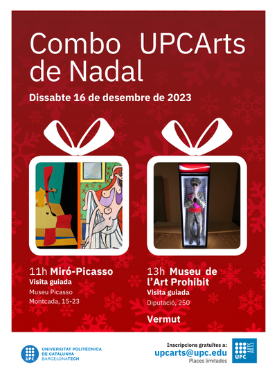 Combo UPCArts de Nadal: Miró - Picasso i Museu de l'Art Prohibit