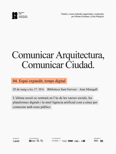 Comunicar Arquitectura, Comunicar Ciutat
