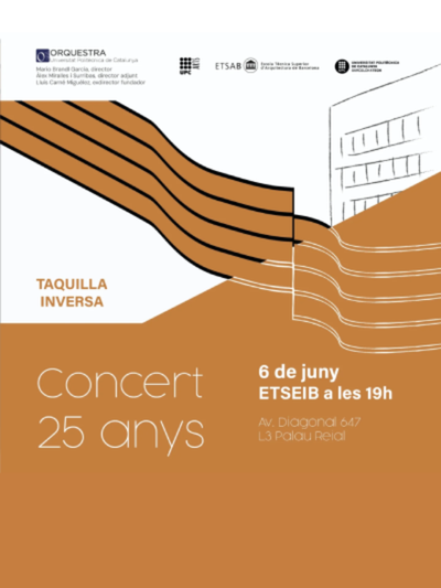 Concert 25 anys de l'Orquestra de la UPC