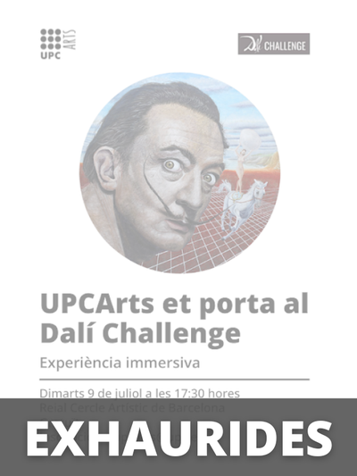 Exposició "Dalí Challenge. No saps res de mi." Realitat virtual. Realitat augmentada. Art digitalitzat.