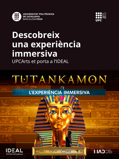 UPCArts t'acosta a Tutankamon
