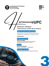 Harmonies UPC: Simetria i bellesa. L’estructura oculta de la música (AJORNAT)