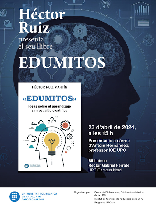 Héctor Ruiz presenta el seu llibre "Edumitos"