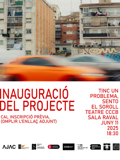 Inauguració del projecte «Tinc un problema, sento el soroll»