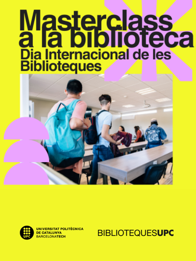 Masterclass a la Biblioteca. Dia Internacional de les Biblioteques.