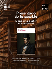 Presentació de la novel·la 'L'endemà d'ahir', de Xavier Duran