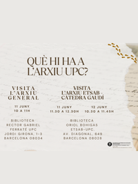 Visita l'Arxiu de la UPC