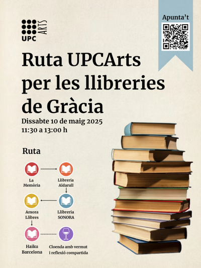 Ruta UPCArts per les llibreries de Gràcia