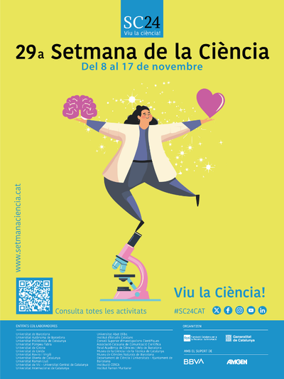 29a Setmana de la Ciència SC24 Viu la Ciència!