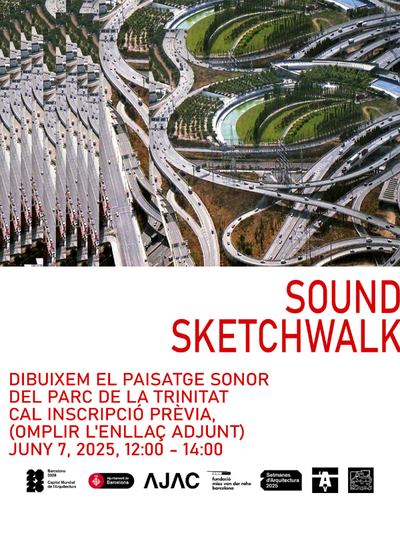 Sound Sketchwalk. Dibuixem el paisatge sonor del Parc de la Trinitat