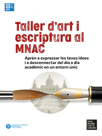 Nova sessió del Taller d'Art i Escriptura al Museu Nacional d'Art de Catalunya, MNAC.