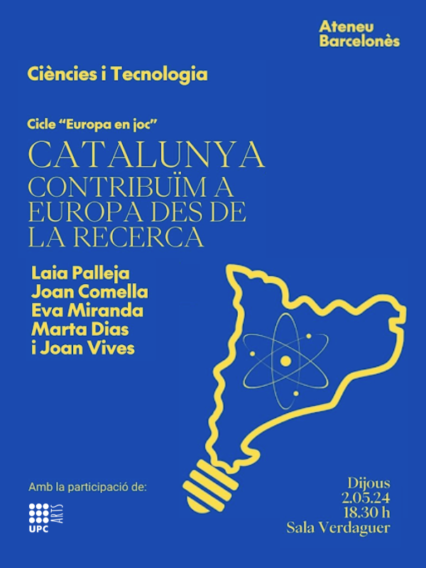 Taula rodona "Catalunya. Contribuïm a Europa des de la Recerca"
