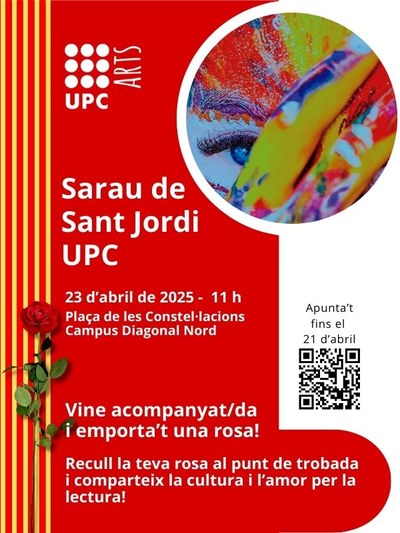 Vine acompanyat/da i emporta't una rosa!