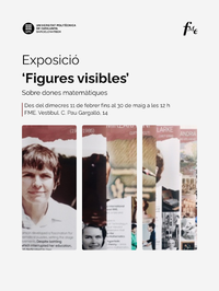 Exposició Figures visibles. Sobre dones matemàtiques