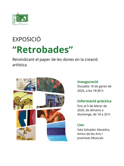 Exposició Retrobades. Reivindicant el paper de les dones en la creació artística