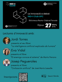 La innovació a debat. IND+I Club UPC