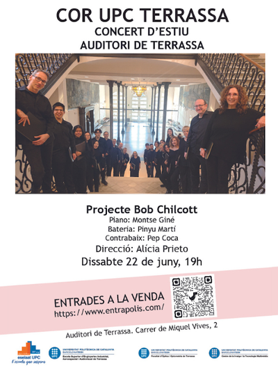 Actuació del Cor UPC Terrassa. Projecte Chilcott. Direcció, Alícia Prieto.