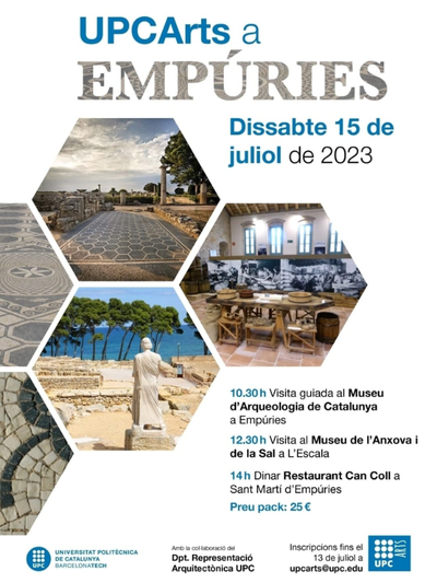 UPCArts a Empúries. Sortida cultural.