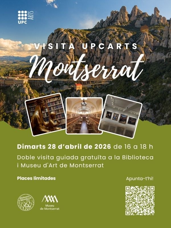 Visita UPCArts a Montserrat