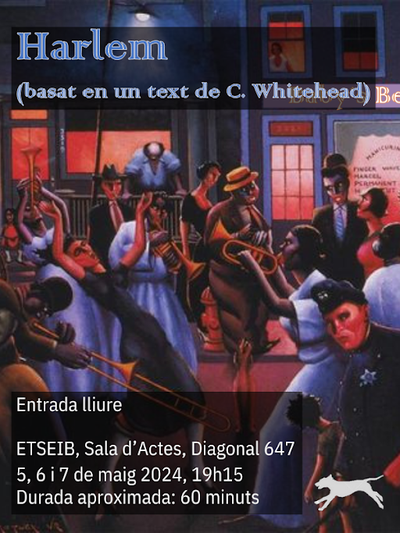 Teatre: "Harlem", a càrrec d'Utopia. Direcció d'Eric Antem i Ana Barjau.