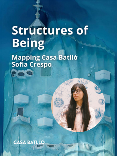 "“Structures of Being” de Sofia Crespo. Mapping a la Casa Batlló.