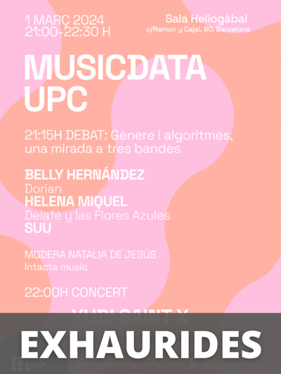 MusicData UPC a la Sala Heliogàbal
