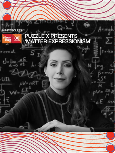 Zina Cinker 'Matter Expressionism' al Sónar+D 2023